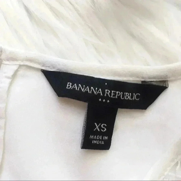 Banana Republic White Sleeveless Tank - Picture 6 of 6